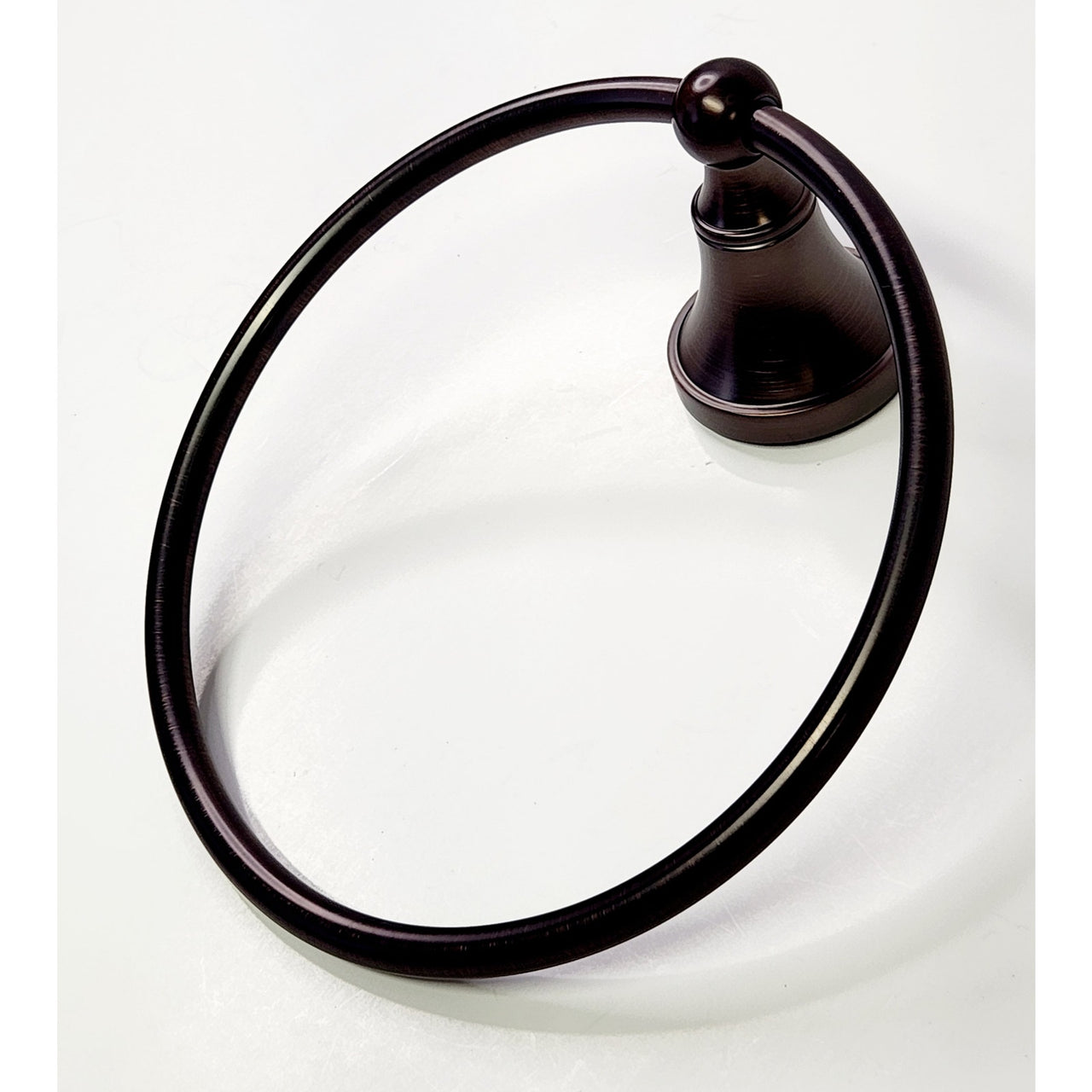 Signature Hardware 353555 Seattle Collection Towel Ring - Oil Rubbed Bronze