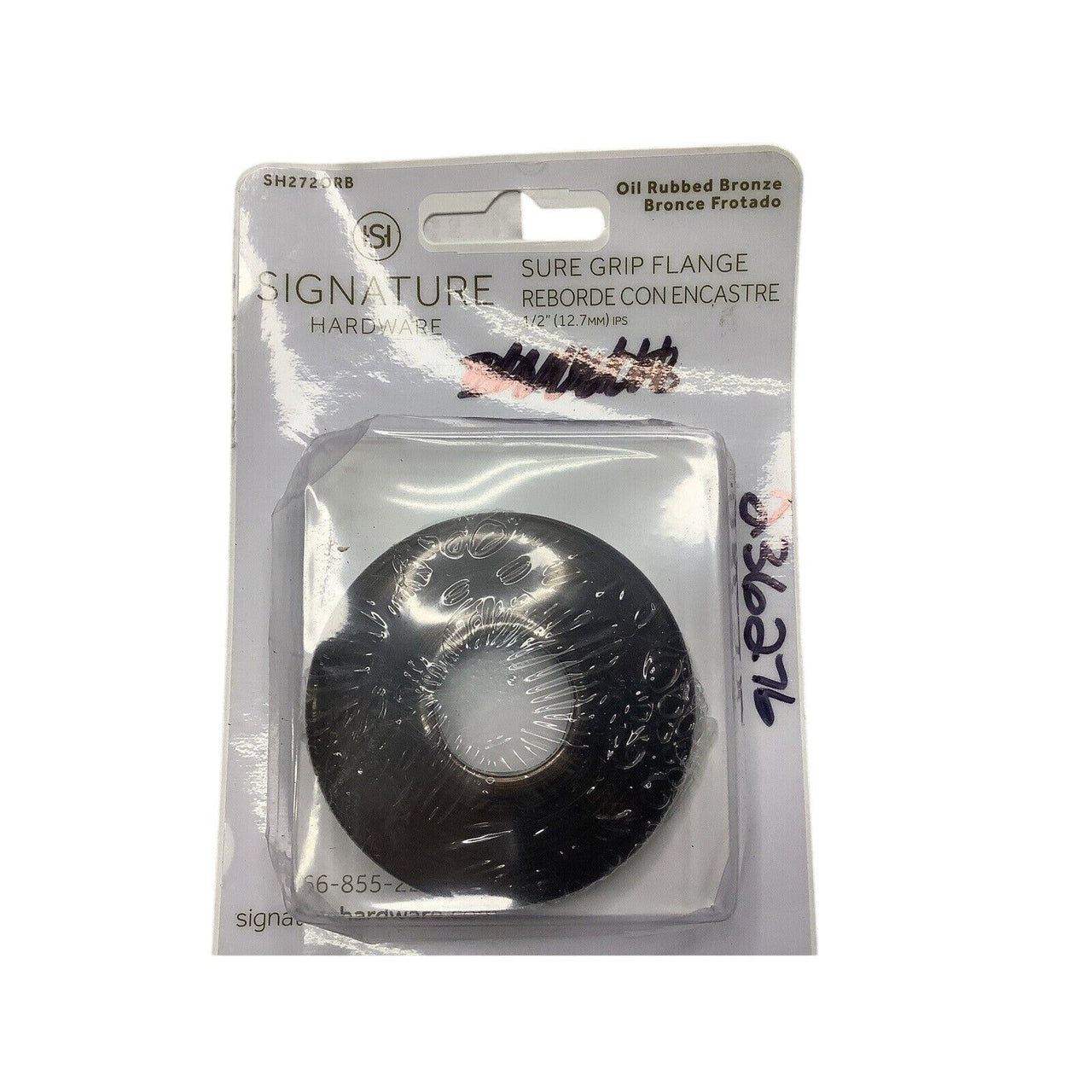 Signature Hardware 236276 Shower Arm Flange - Oil Rubbed Bronze