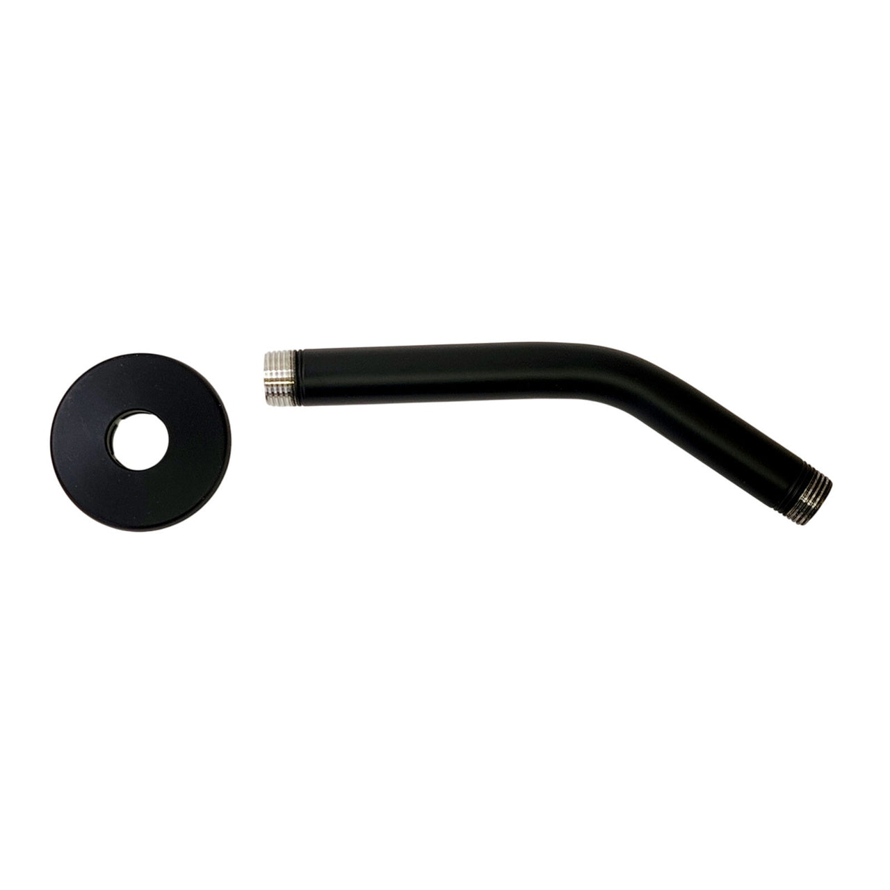 Moen S134BL 8 Inch Shower Arm - Matte Black