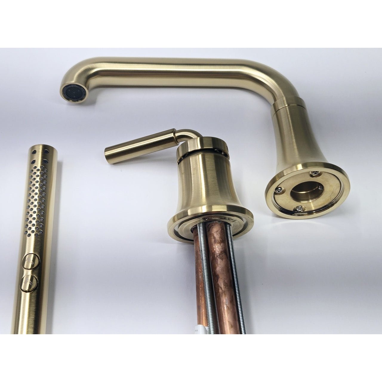 Kohler 26441-4-2MB Tone Bath Faucet with Handshower Set - Brushed Moderne Brass