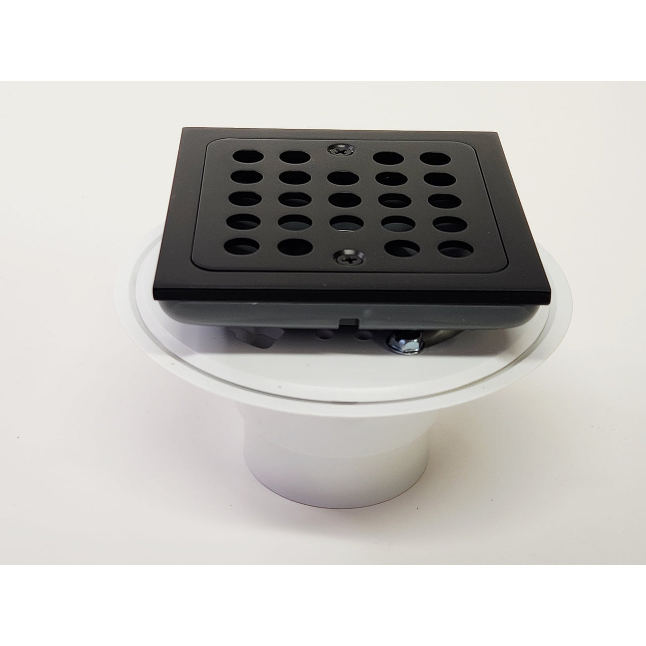 Signature Hardware 449283 Menlo Square Shower Drain - Matte Black