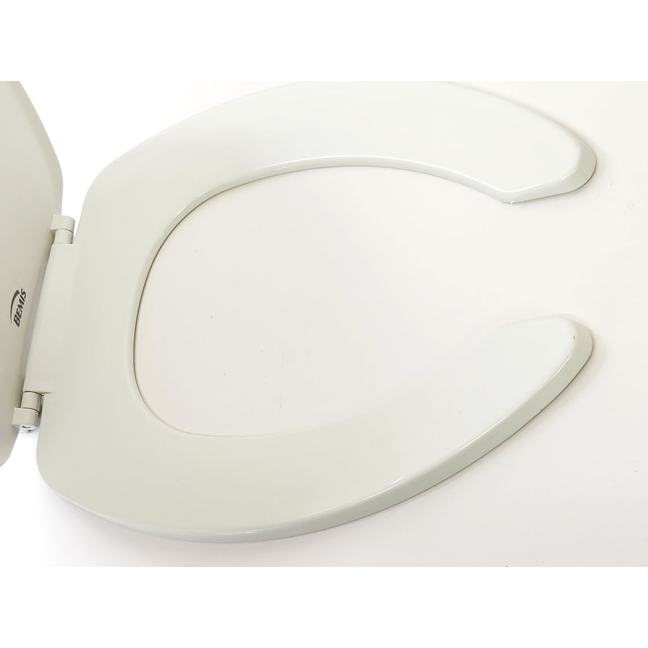 Bemis 175-200 Elongated Open-Front Toilet Seat and Lid - White