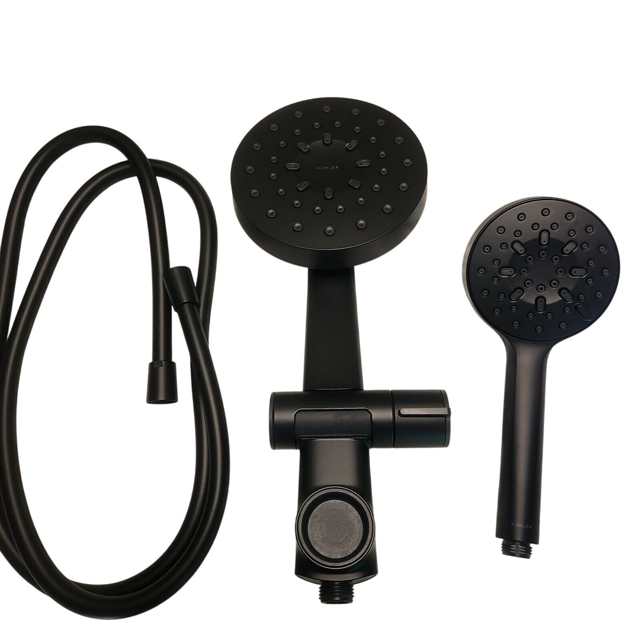 Kohler REC26699-G-BL Viron 6 in. Dual Shower Head and Hand Shower - Matte Black