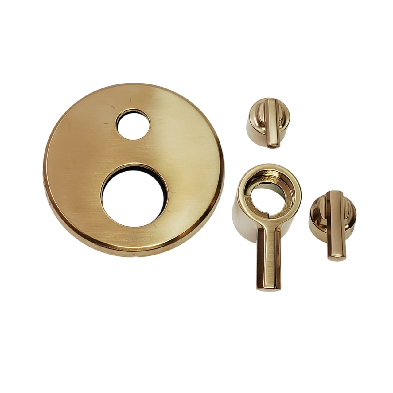 Brizo T75598-GL Levoir Tempassure 3-Handle Thermostatic Valve Trim - Luxe Gold