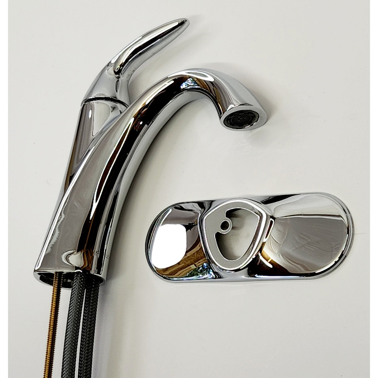 Kohler 45800-4-CP Alteo Single Hole 1-handle Bathroom Faucet with Drain - Chrome