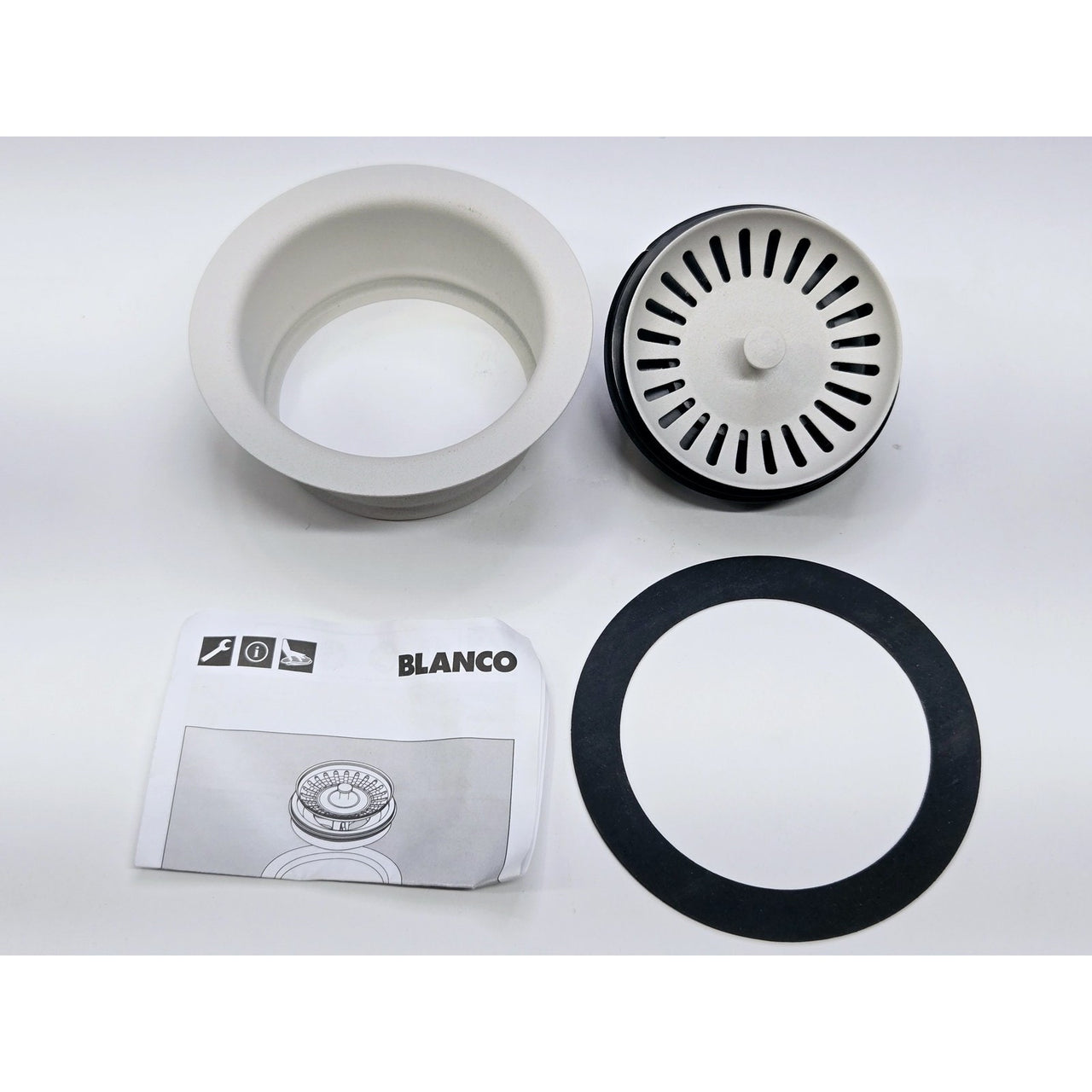Blanco 203443 3.5" Disposal Flange - Soft White