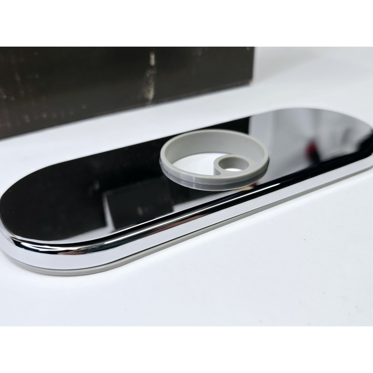 Signature Hardware SHLZ4DPCP Lentz Deck Plate Escutcheon - Polished Chrome