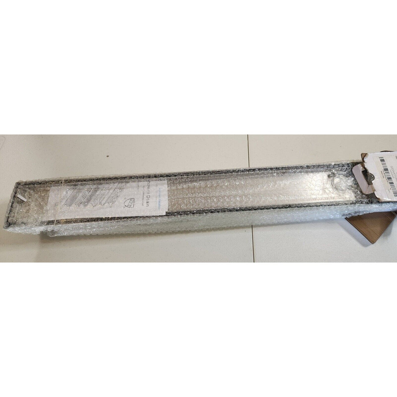 Signature Hardware 404978 48" Cohen Shower Drain - Brushed Stainless Steel