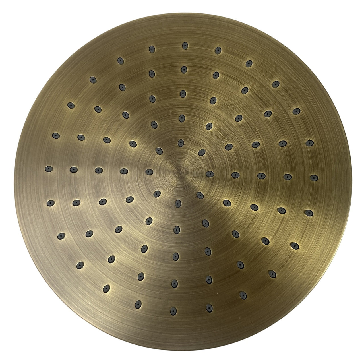 Signature Hardware 485499 1.8 GPM 8" Wide Round Rain Shower Head - Aged Brass