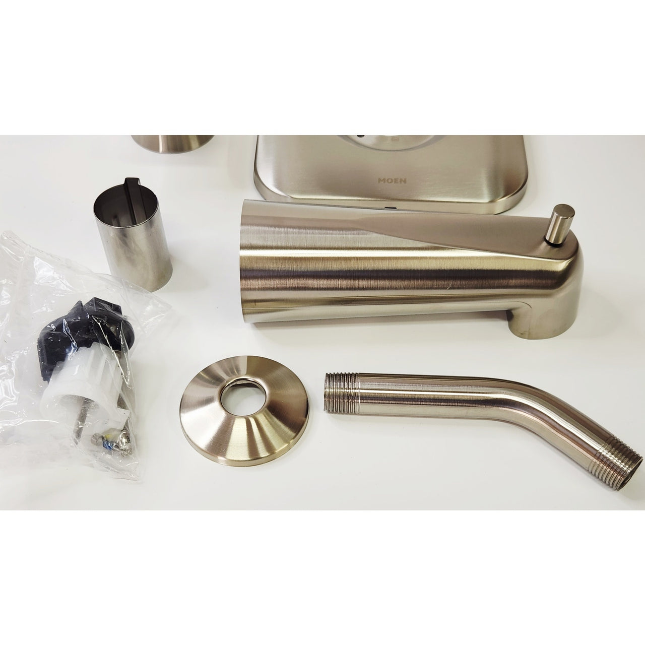 Moen T2473NHBN Genta Tub and Shower Trim Package - Brushed Nickel READ
