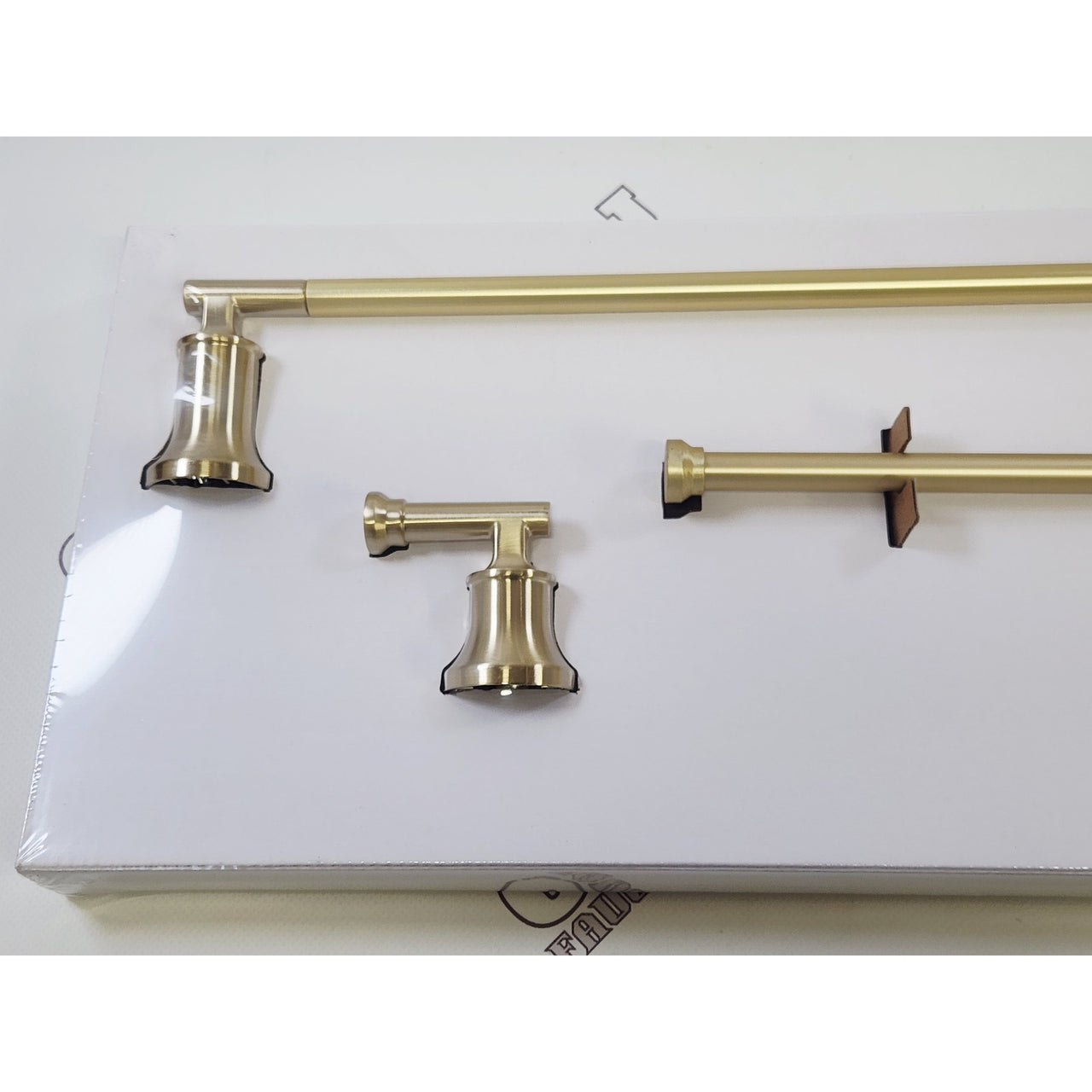 Glacier Bay 1008 471 476 Oswell 4-Piece 24" Bathroom Hardware Set - Matte Gold