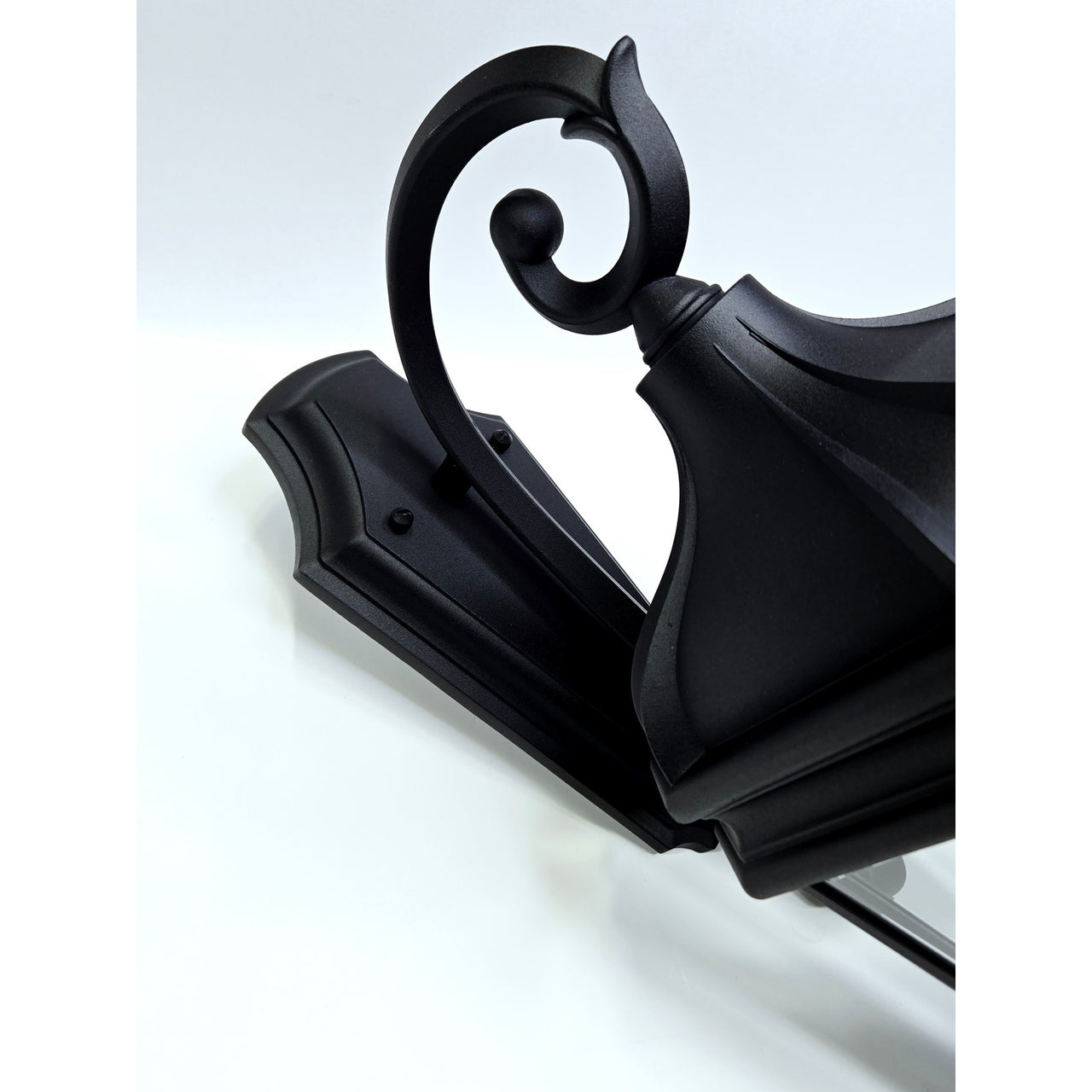 The Great Outdoors 8691-66 Harrison 2 Light 21" Tall Outdoor Wall Sconce - Black