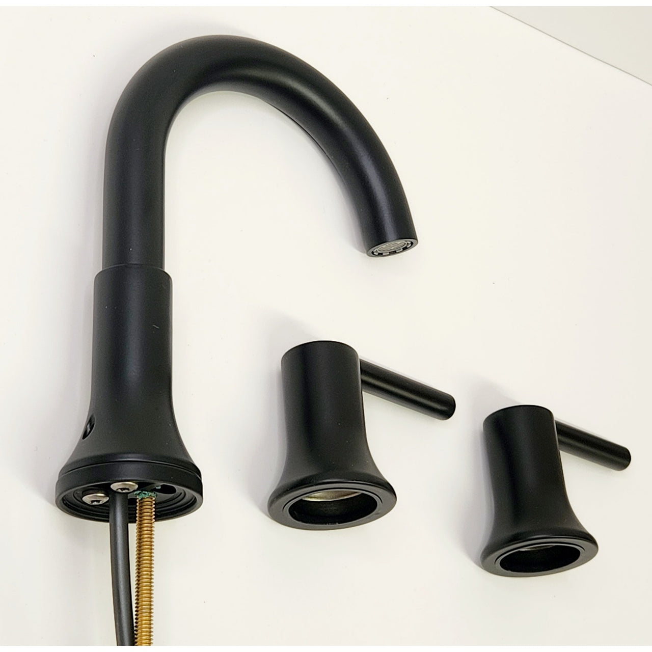 Delta 3559-BLMPU-DST Trinsic Widespread Bathroom Faucet - Matte Black
