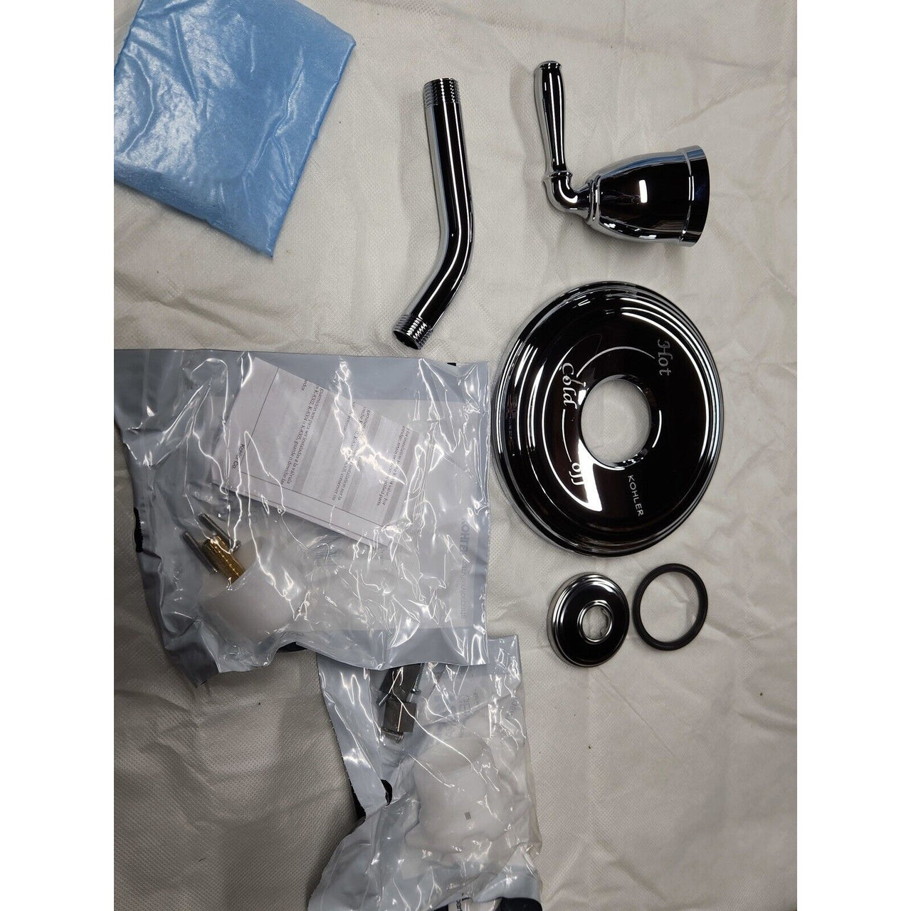 Kohler TLS396-4-CP Devonshire Rite-Temp Shower Trim Kit - Polished Chrome