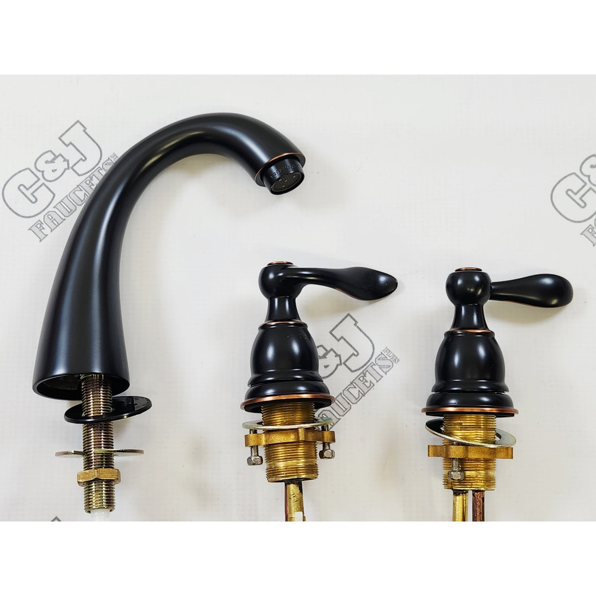 Delta B3596LF-OB Windemere 1.2 GPM Widespread Bathroom Faucet -Oil Rubbed Bronze