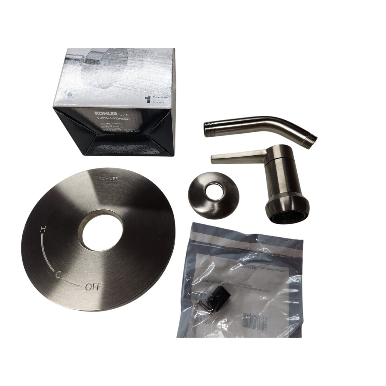 Kohler TS97077-4G-BN Pitch Rite-Temp Shower Trim Kit - Vibrant Brushed Nickel