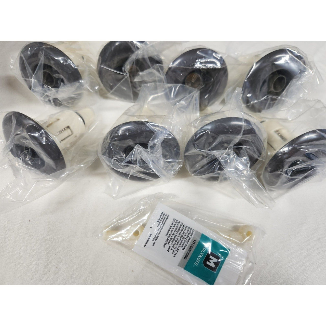 Kohler 9698-58 Flexjet Whirlpool Trim Kit With Eight Jets - Thunder Grey