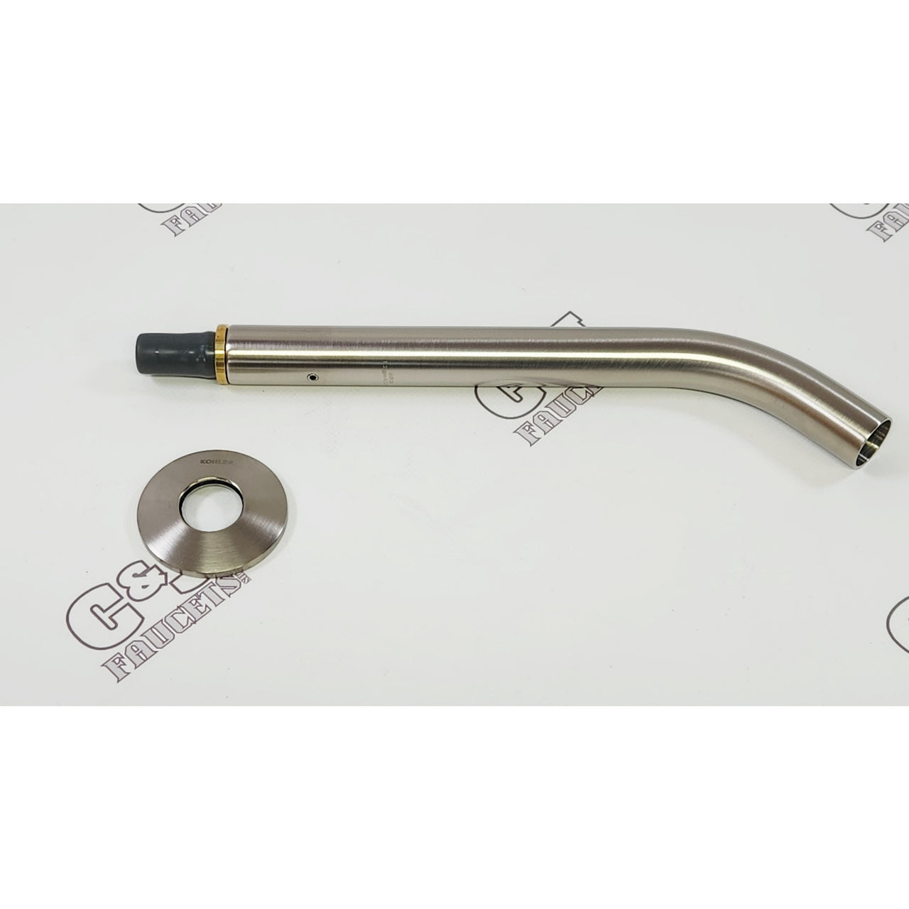Kohler T23890-BN Components 1.2 GPM Wall Mount Bathroom Spout - Brushed Nickel