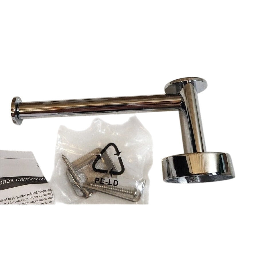 Signature Hardware 353660 Prague Single Post Toilet Paper Holder - Chrome