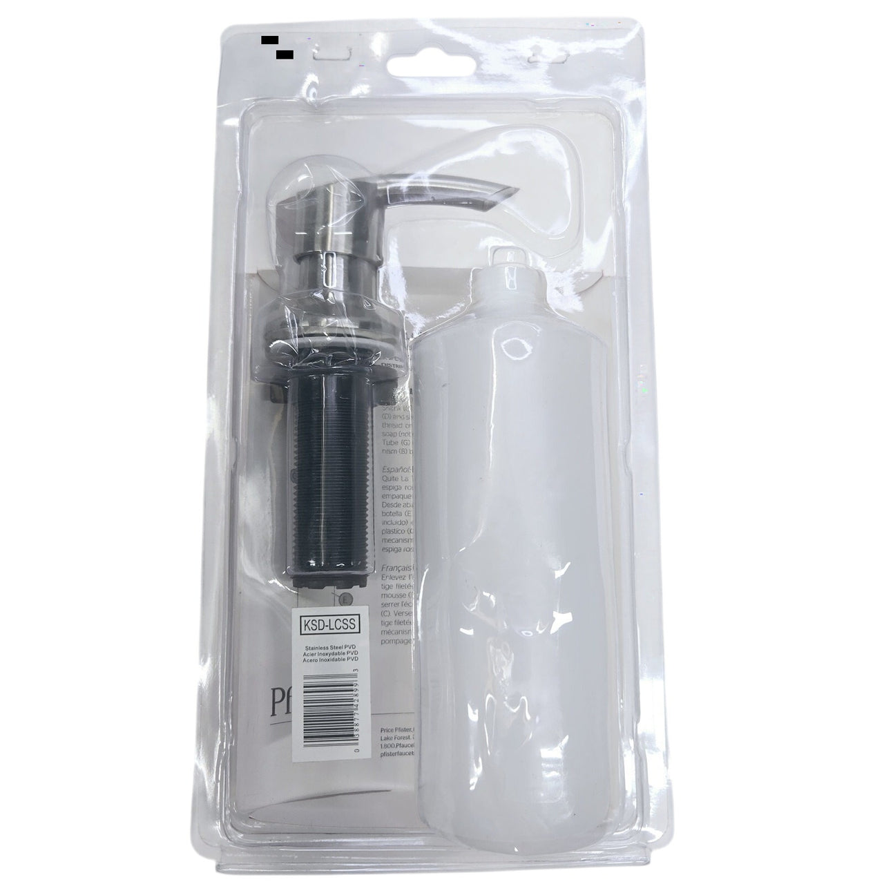 Pfister KSD-LCSS Kitchen Soap Dispenser - Stainless Steel