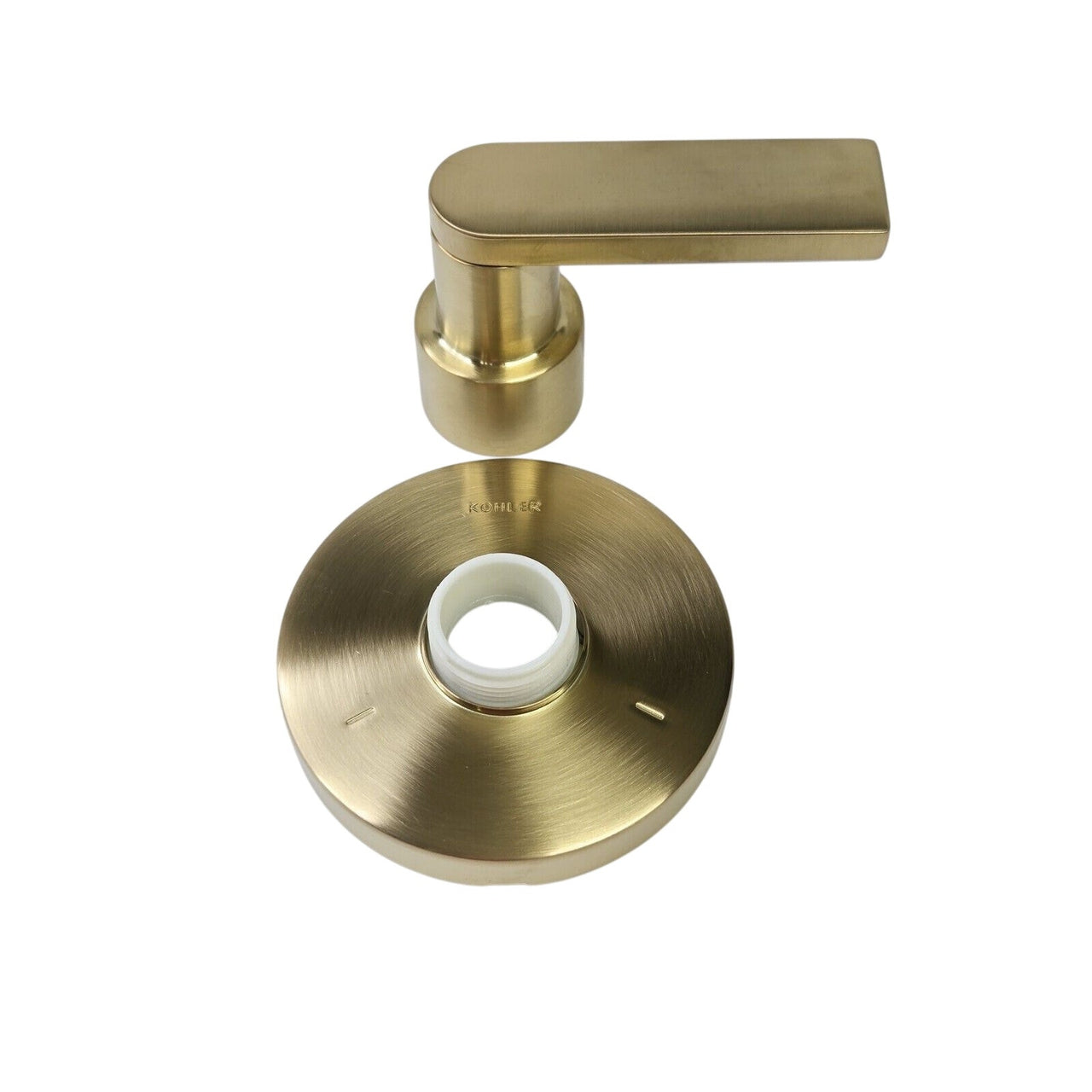 Kohler T73140-4-2MB Composed Transfer Trim with Lever Handle - Brushed Brass