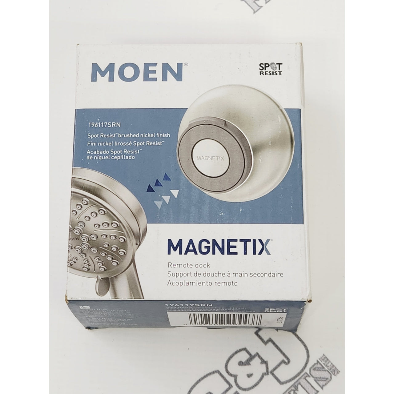 Moen 196117SRN Magnetix Cradle for Handheld Shower - Spot Resist Brushed Nickel