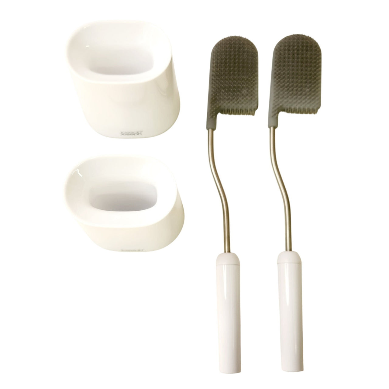 Joseph Joseph 7000009 Toilet Brush Set, 2 Pack - White