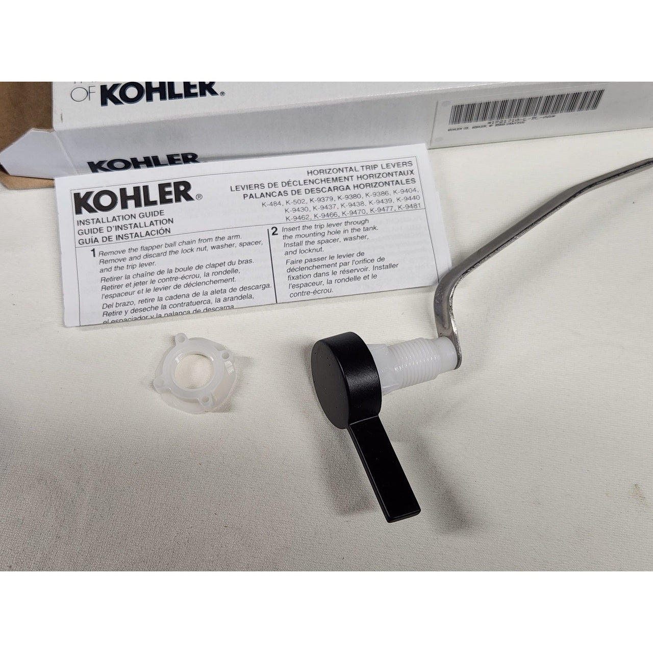 Kohler 21710-L-BL Reach Left Hand Trip Lever - Matte Black