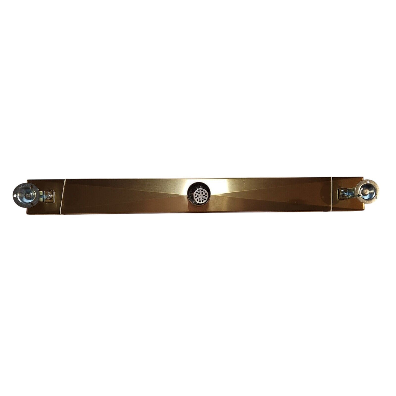 Signature Hardware 482703 Carmen 32" Linear Shower Drain less Flange -Brush Gold