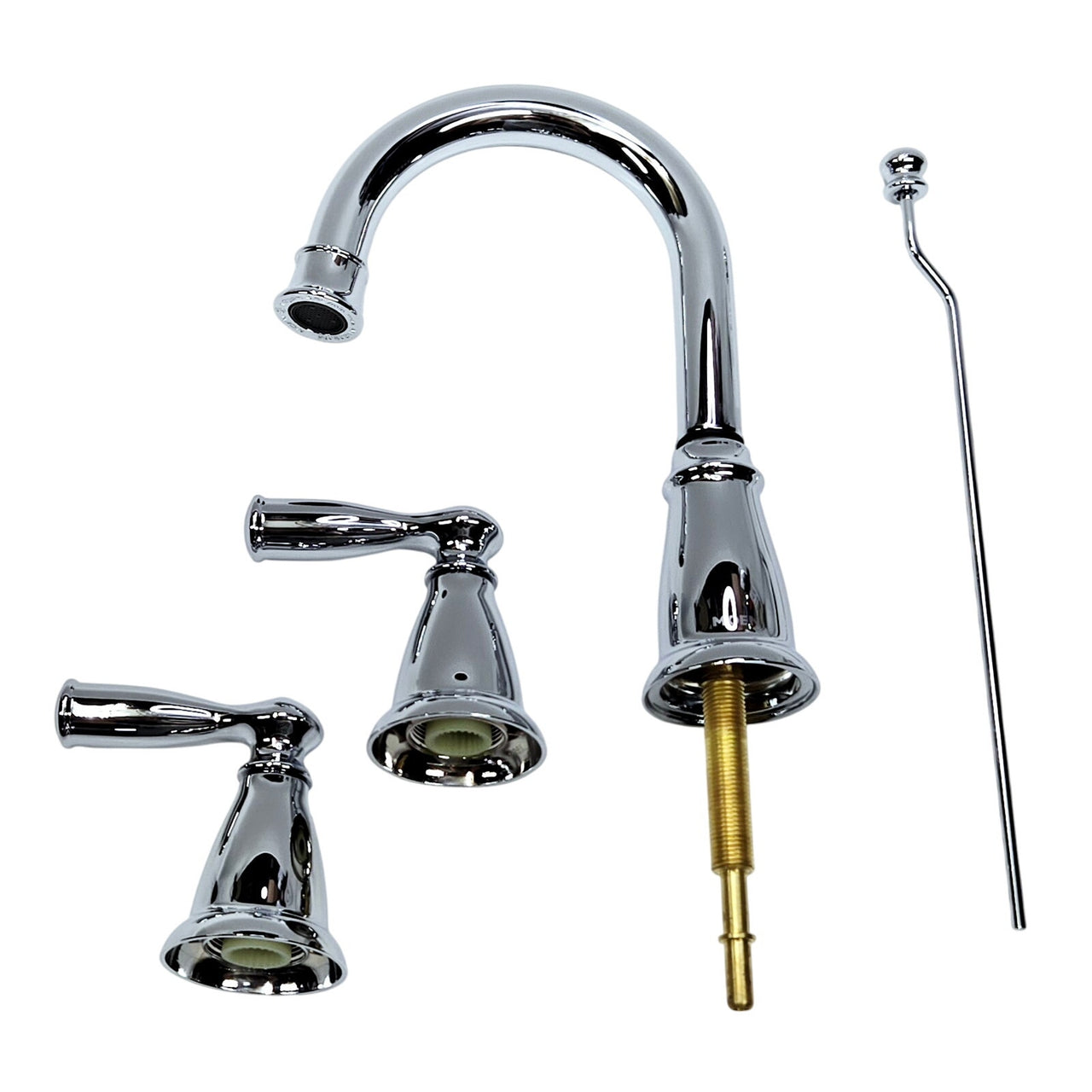 Moen WS84924 Banbury 1.2 GPM Widespread Bathroom Faucet - Chrome