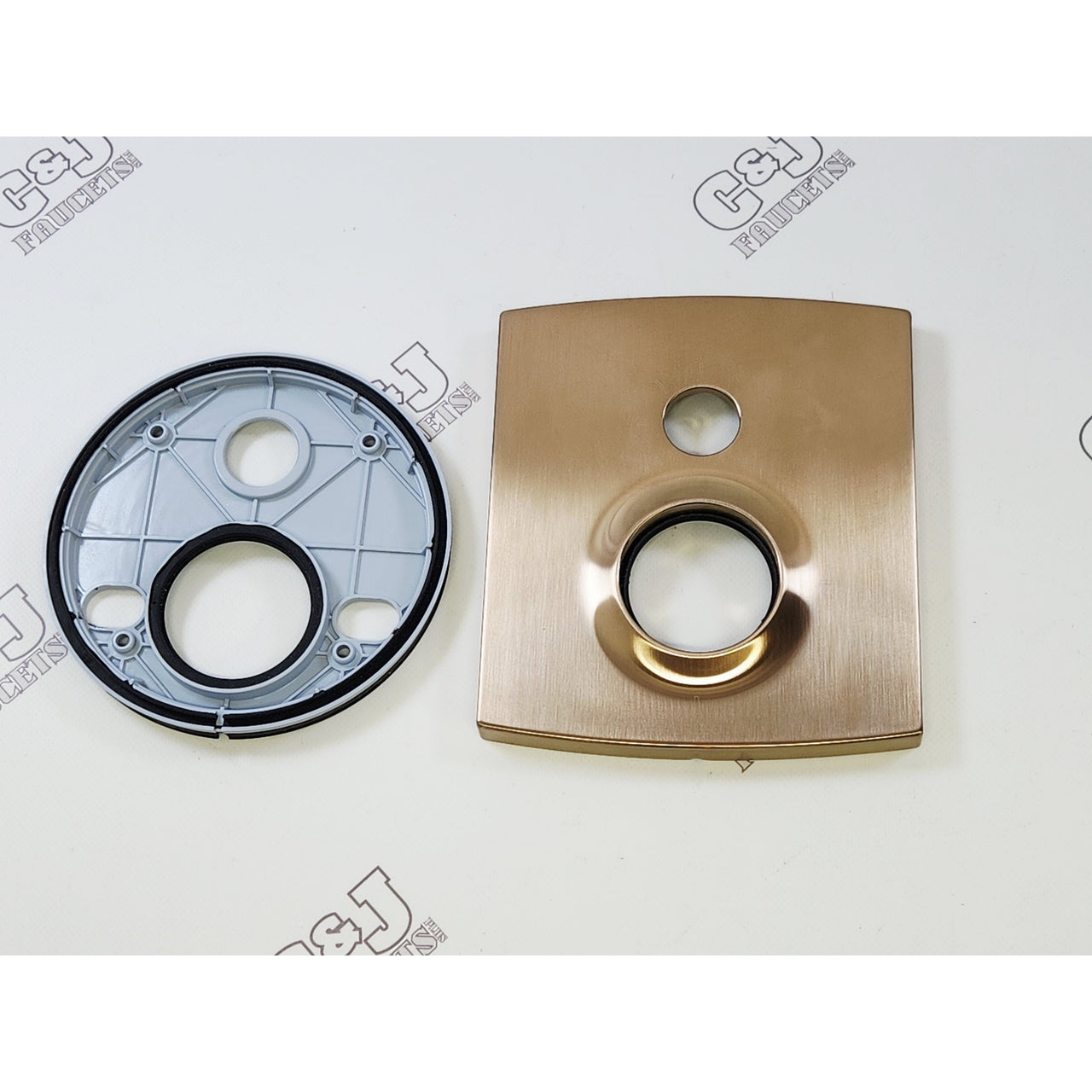 Brizo RP101602GL Kintsu Replacement Escutcheon Plate - Luxe Gold