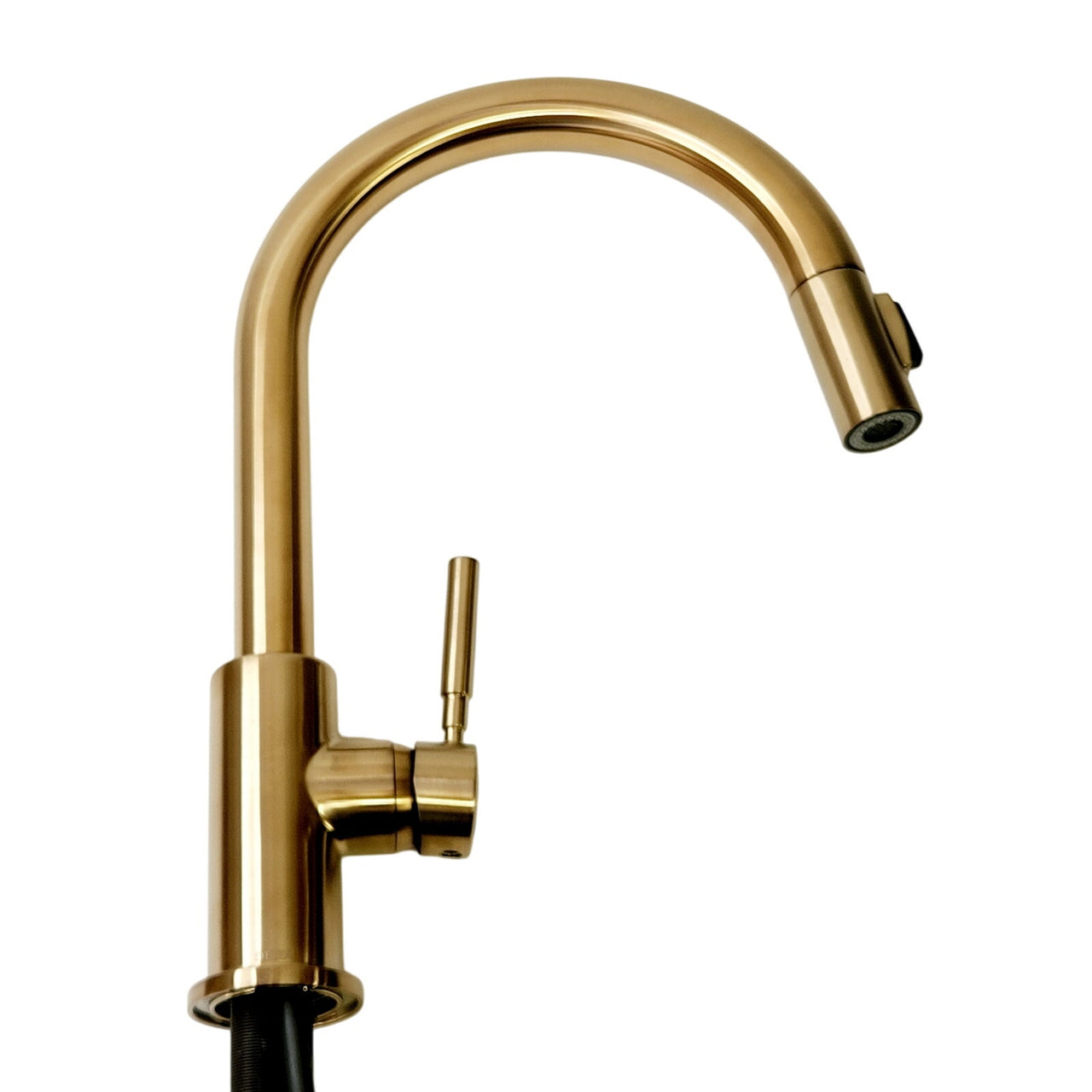 Delta 19933-CZSD-DST Trask Gold Pull-Down Kitchen Faucet - Champagne Bronze