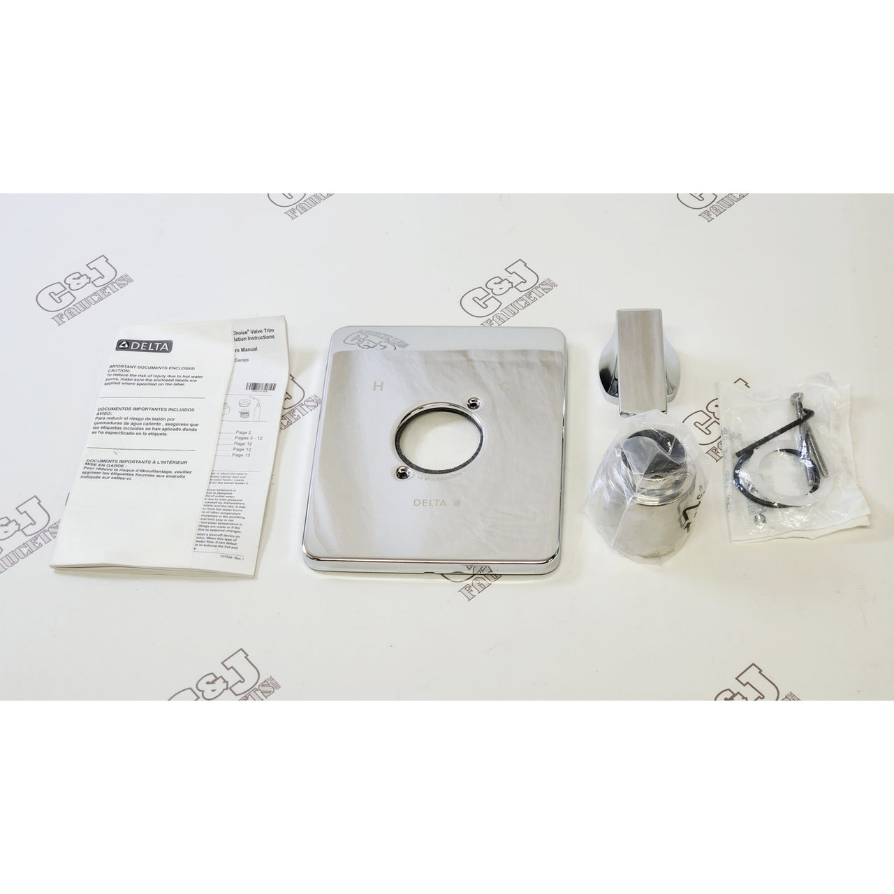 Delta T14037 Velum Single Handle Shower Valve Trim Kit - Chrome READ