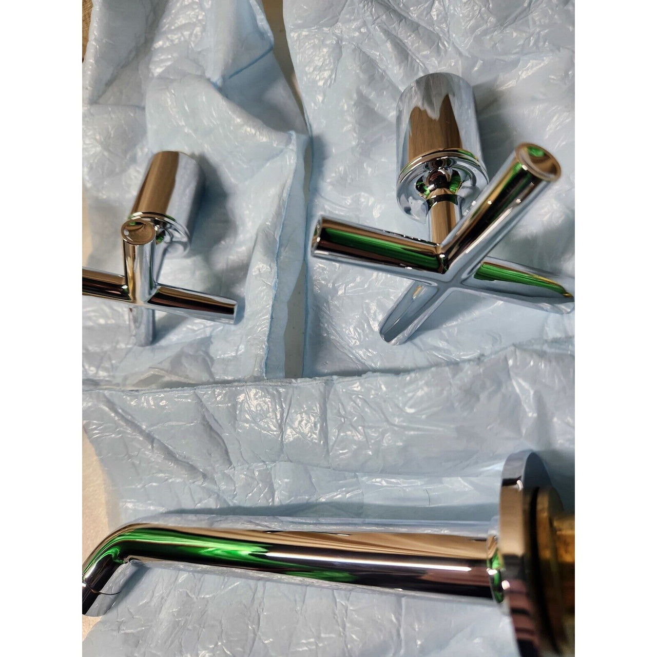 Kohler T14413-3-CP Purist Wall-Mount Bathroom Faucet - Polished Chrome