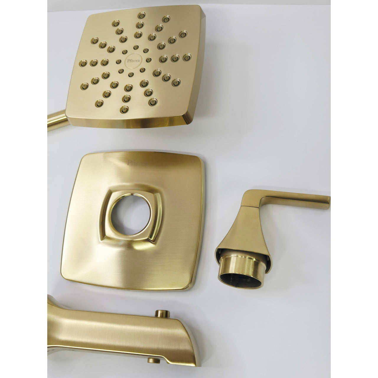 Pfister 8P8-WS2-BIESBG Bruxie Tub and Shower Faucet with Valve - Brushed Gold