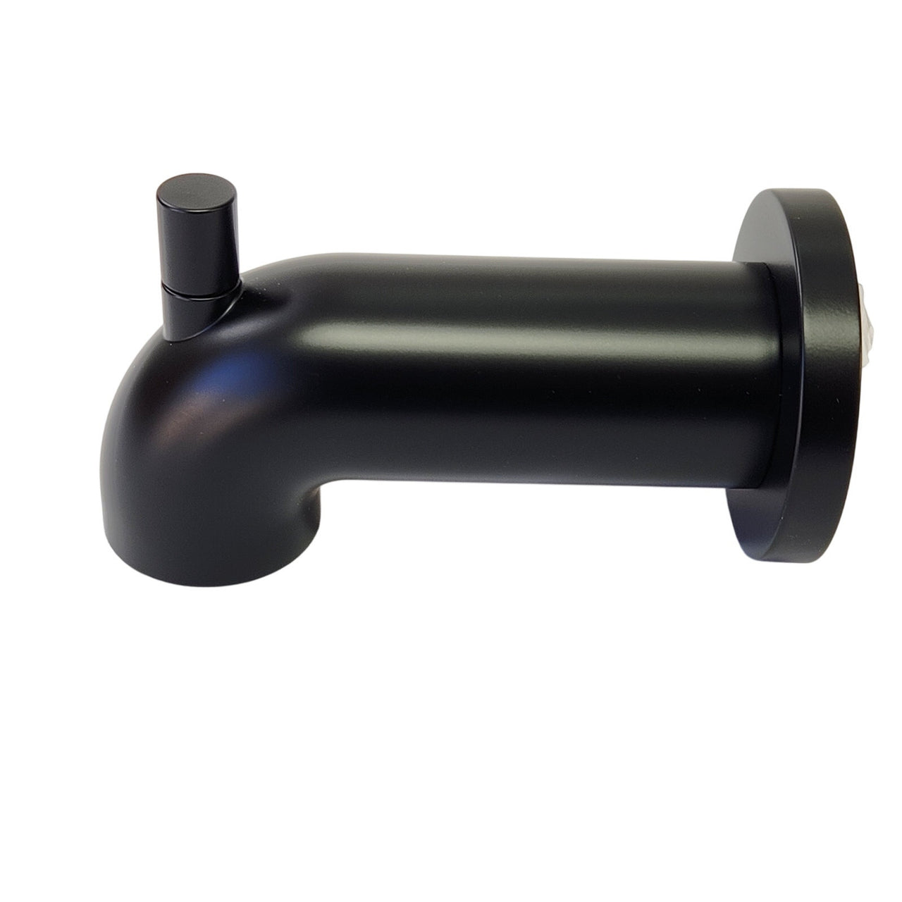 Delta RP73371BL Trinsic 6-1/8" Diverter Wall Mounted Tub Spout - Matte Black