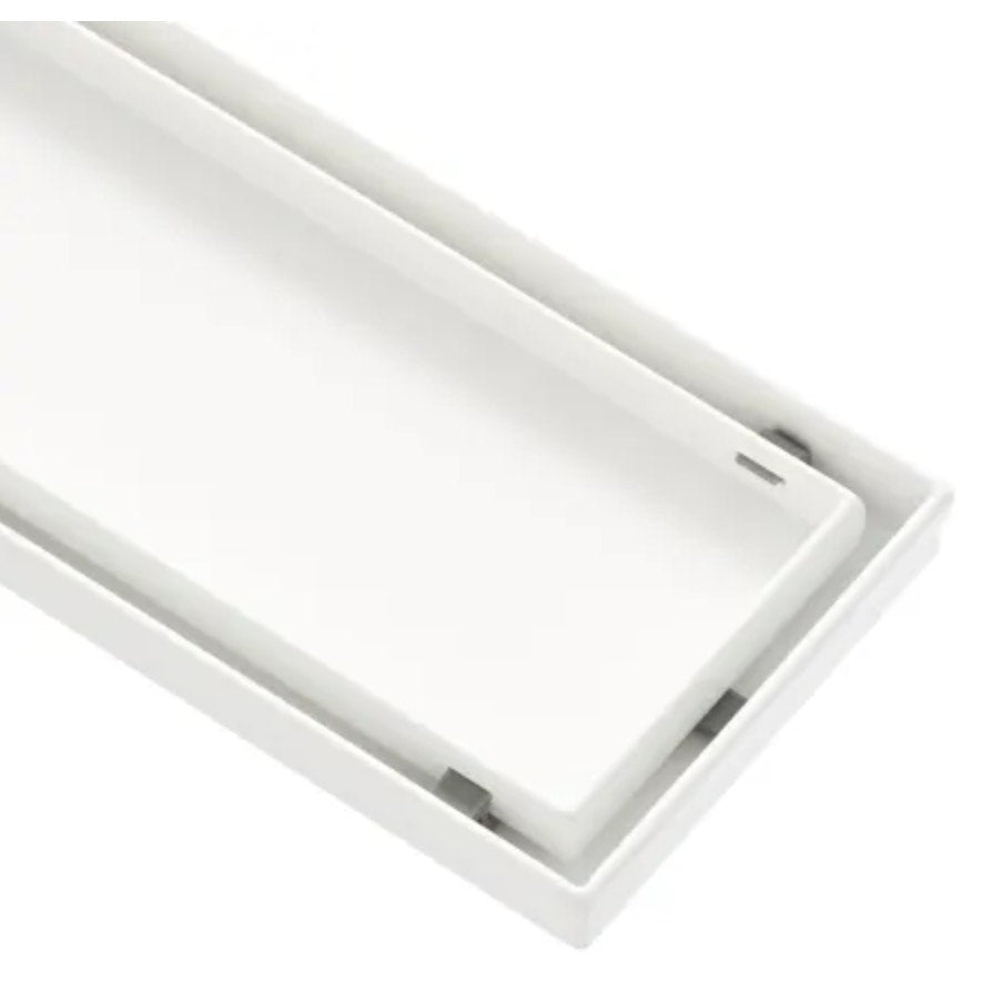 Signature Hardware 482595 Cohen 32" Tile Insert Linear Shower Drain -Matte White