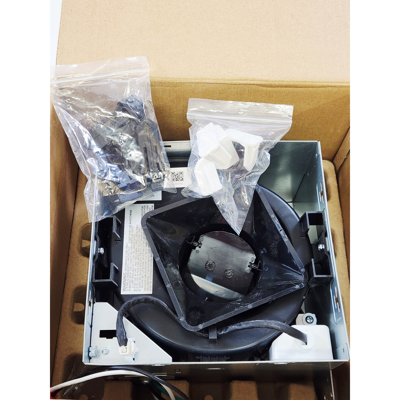 Commercial Electric BF1101 50 CFM Bathroom Exhaust Fan - White
