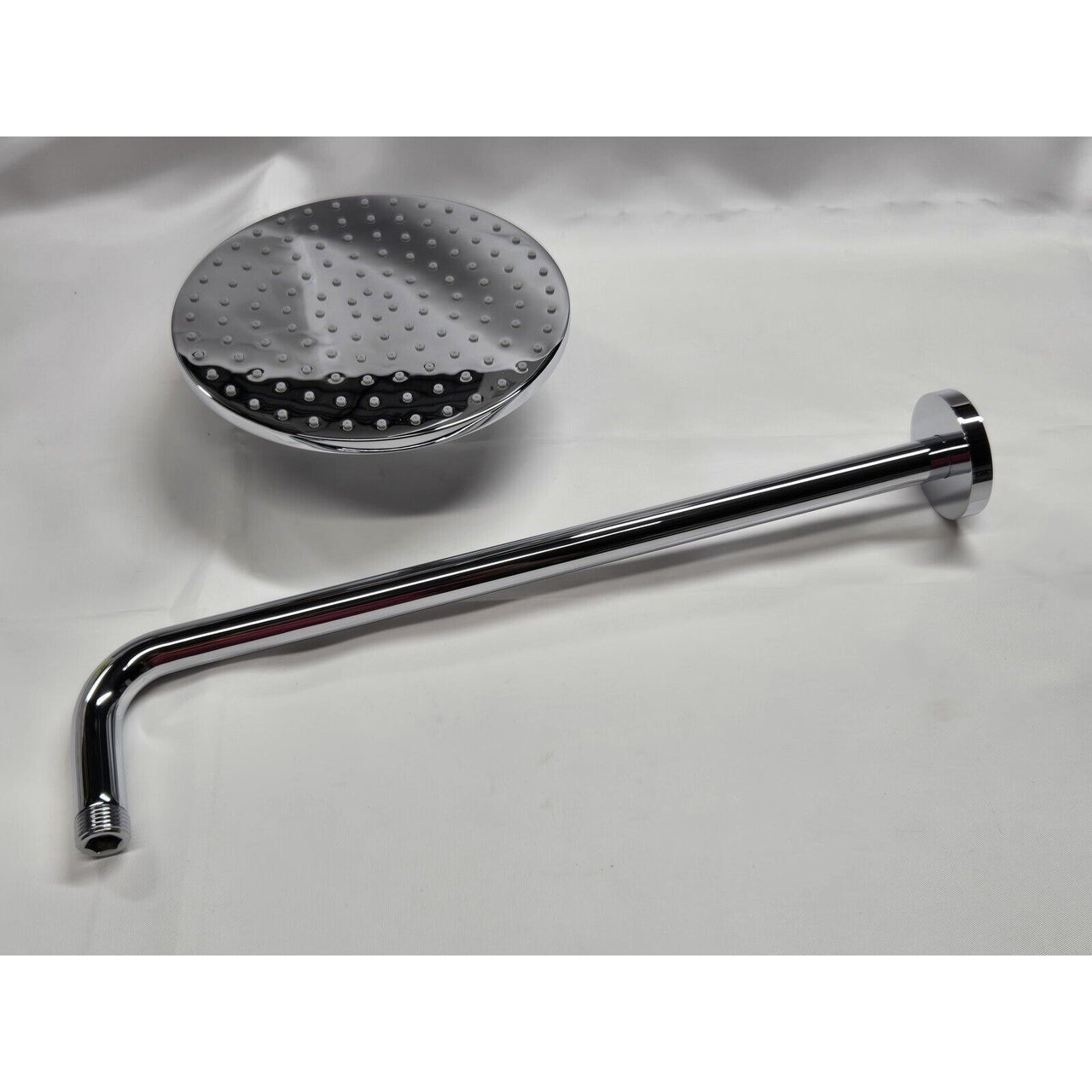 Signature Hardware KJ8077710-C-U Shower Arm and Rainshower Head - Chrome