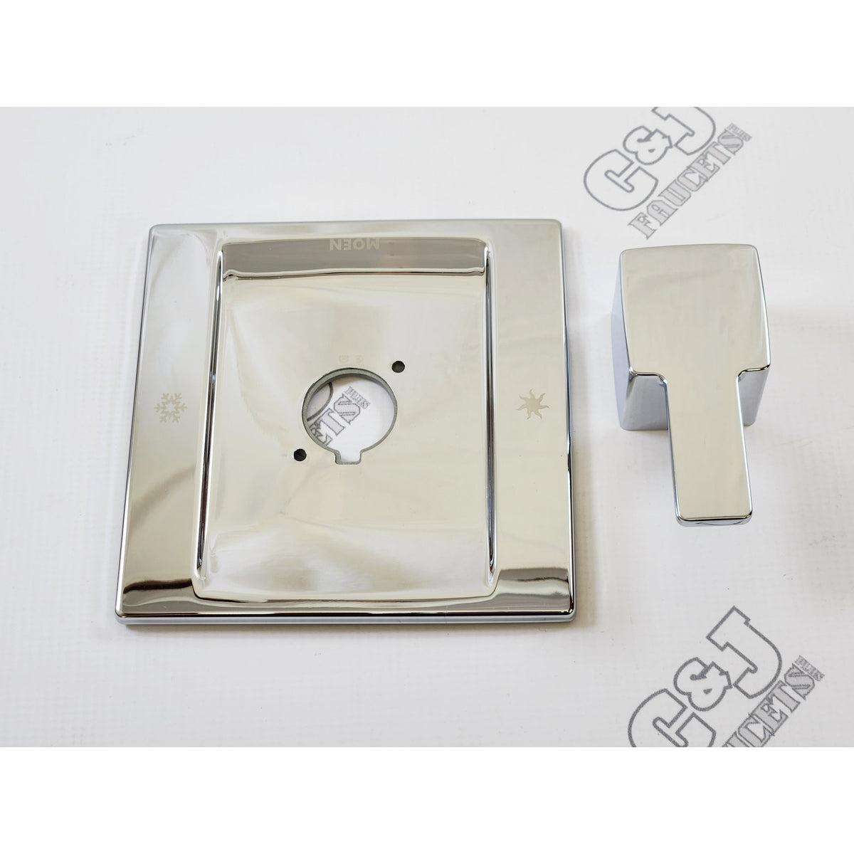Moen TS2711 90 Degree Single Handle Posi-Temp Valve Trim - Chrome READ