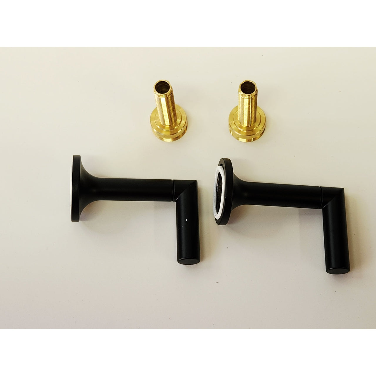 Brizo HL5875-BL Odin Wall Mount Lavatory Lever Handles Only - Matte Black READ