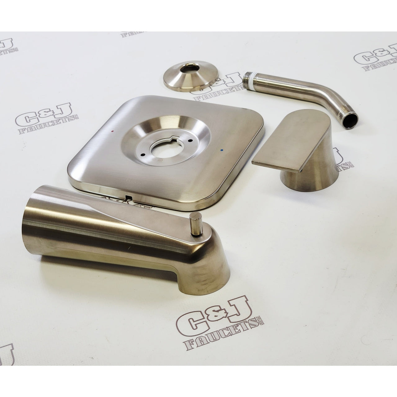 Moen T2473NHBN Genta Tub and Shower Trim Package - Brushed Nickel READ