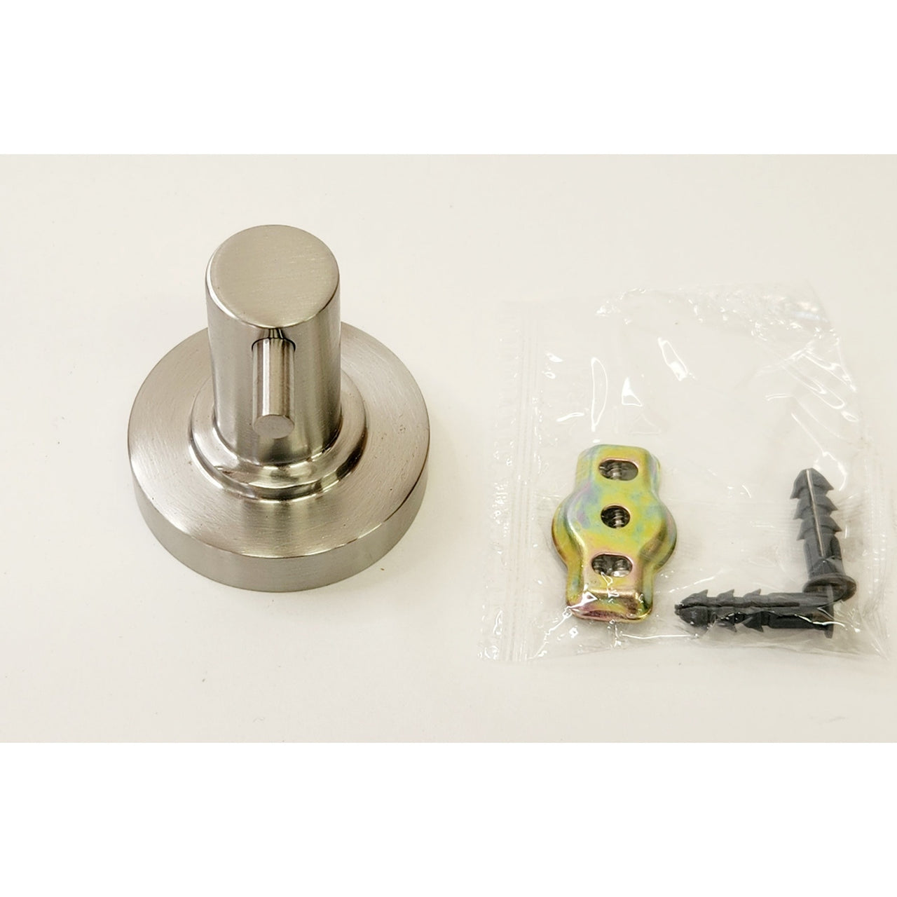 Signature Hardware 483942 Lexia Single Robe Hook - Brushed Nickel