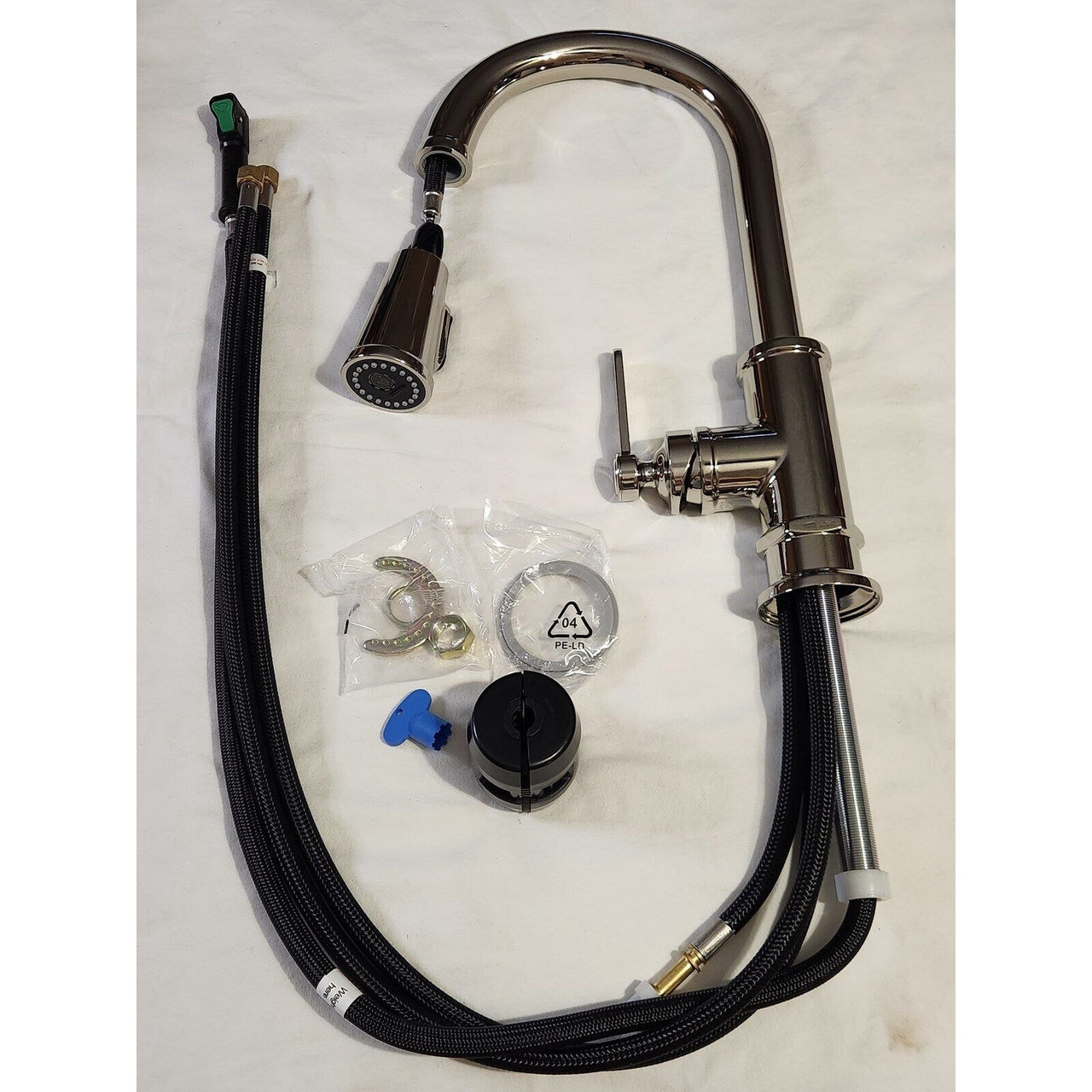 Pfister GT529-TDD Port Haven 1-Handle Pull-Down Kitchen Faucet - Polished Nickel