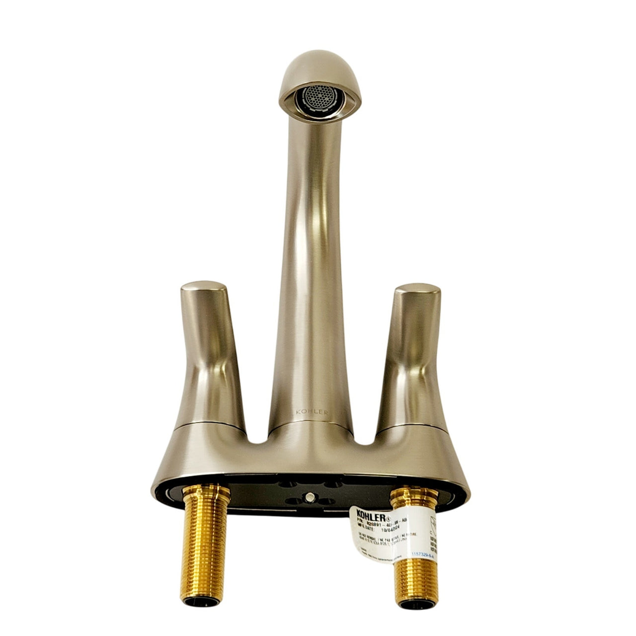 Kohler R28891-4D-BN Easmor 4 in. Centerset Bathroom Faucet - Brushed Nickel