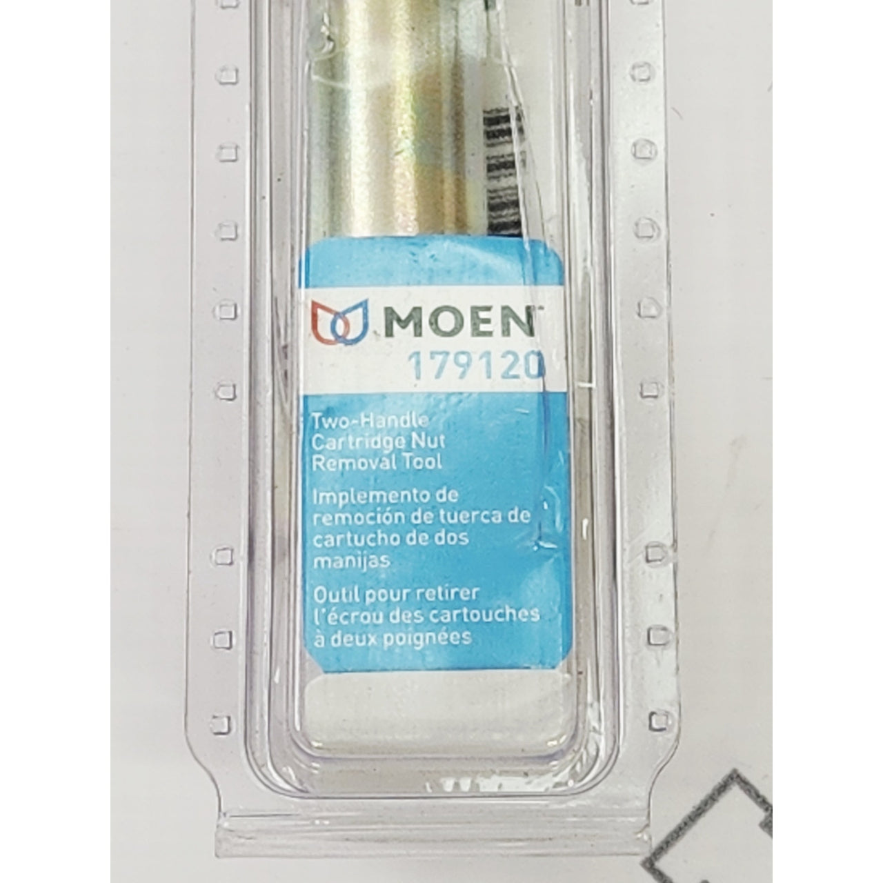 Moen 179120 Cartridge Retainer Removal Tool for 2-Handle Faucet - Chrome