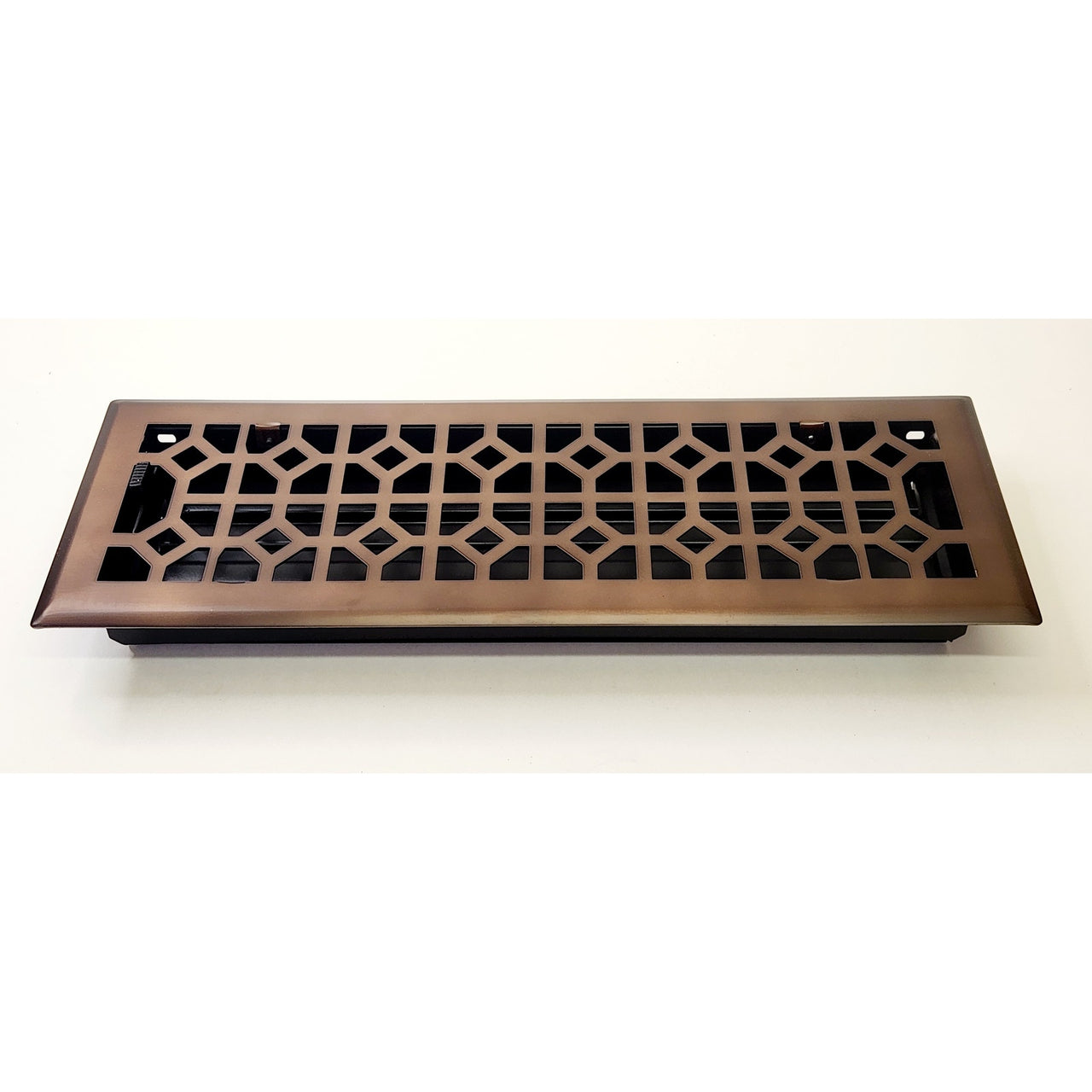 Signature Hardware 435731 Appert 4" x 14" Floor Register - Oil Rubbed Bronze