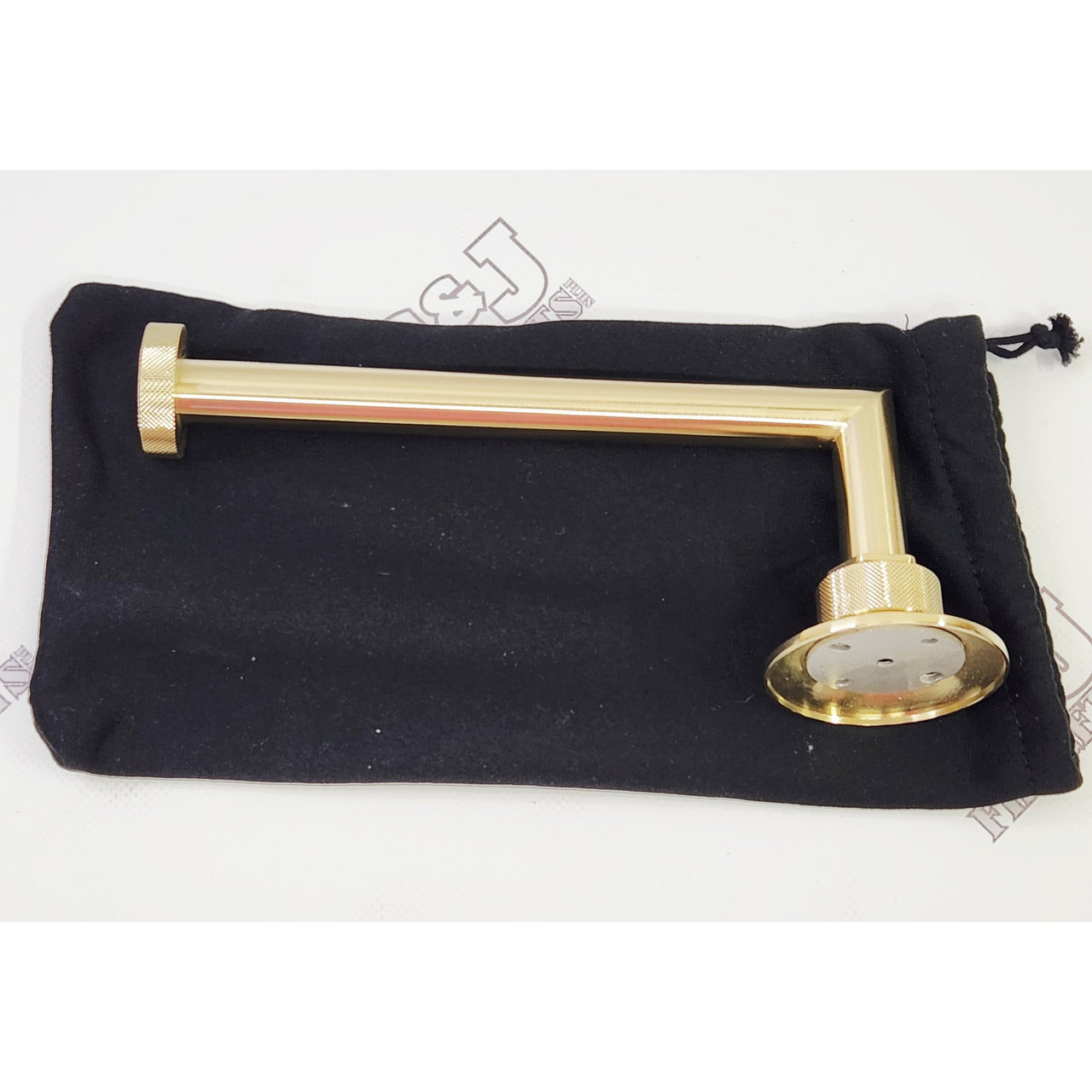 Rohl MBG4AG Graceline 8" Bathroom Towel Bar - Antique Gold