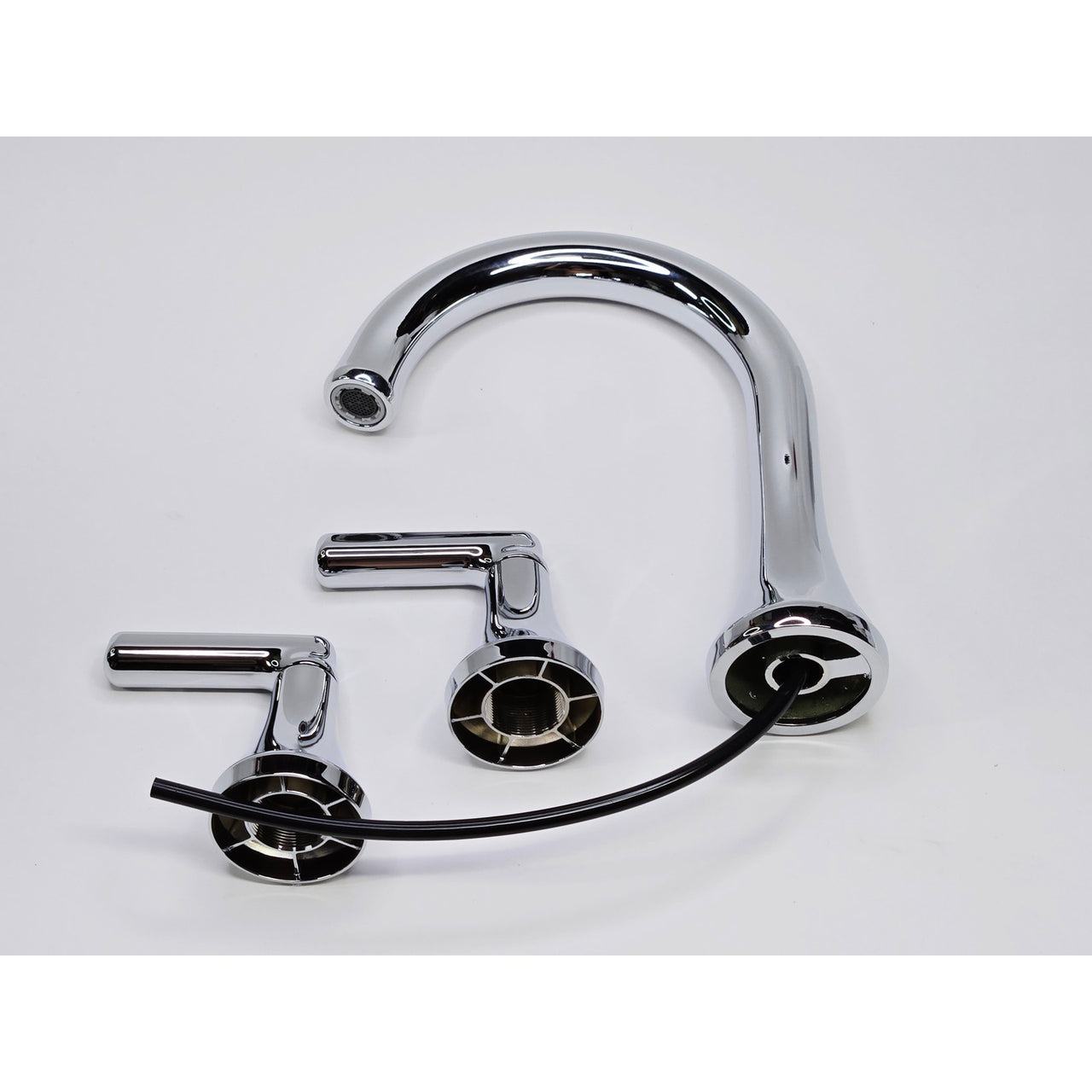 Symmons SLW5912PP Birch Vessel Widespread Bathroom Faucet - Polished Chrome