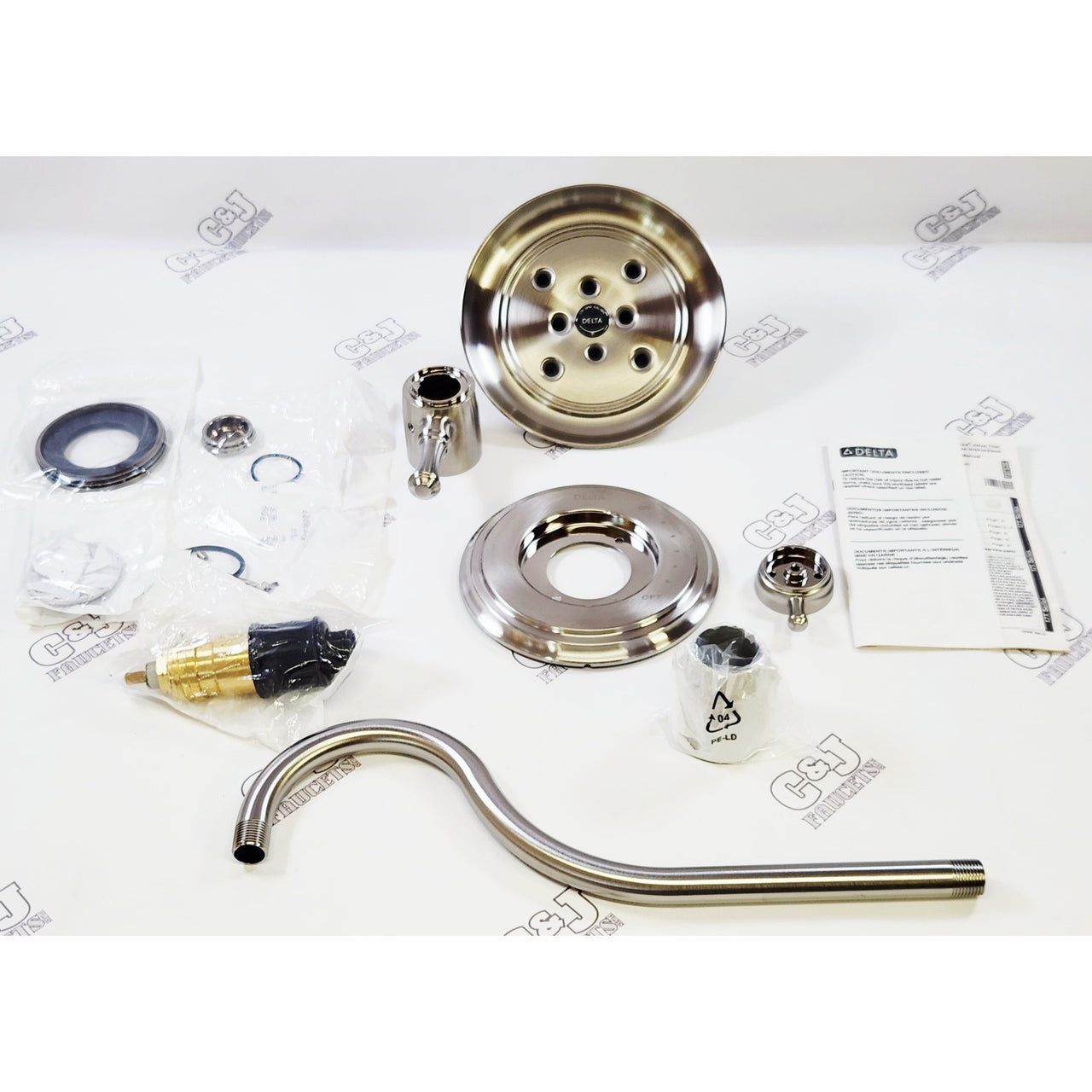 Delta T17T297-SS-WE Cassidy 17T Thermostatic trim Less Valve - Stainless READ